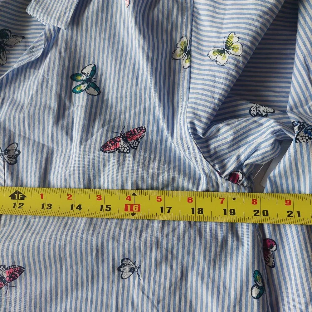 LOVE By Gap 100% Cotton Shirt Tonic Dress, Oversize XS - Picture 7 of 10